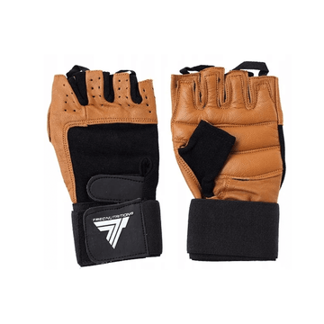 Gym Gloves Profi Black Brown - Trec Nutrition